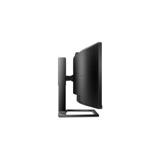 PHILIPS Ívelt monitor 48.8" 499P9H, 5120x1440, 32:9, 450cd/m2, 5ms, USB-C(+dokkoló)/3xUS/LAN/DP/2xHDMI, hangszóró/webkam