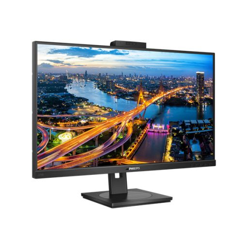 PHILIPS IPS monitor 27" 276B1JH, 2560x1440, 16:9, 350cd/m2, 4ms, USB-C(+dokkoló)/4xUSB/LAN/DP/HDMI, hangszóró/webkamera