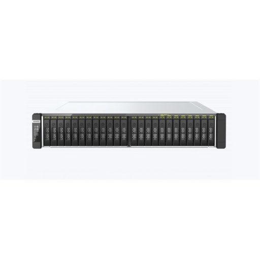 QNAP NAS 24 fiókos XEON 16x3,4GHz, 256GB RAM, 4x2500Mbps, 2x25GbE SFP28 SmartNIC - TDS-h2489FU-4314-256G