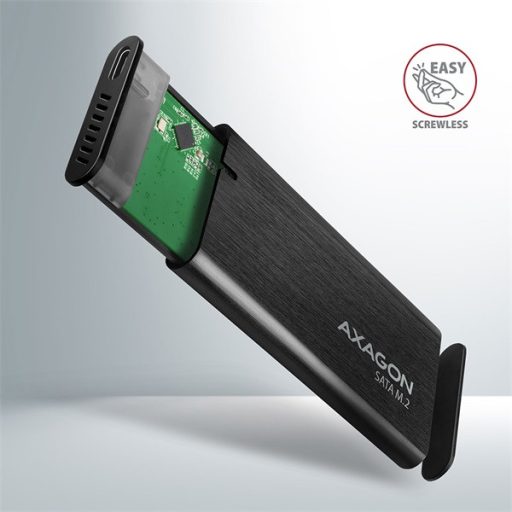 AXAGON EEM2-SBC SuperSpeed+ USB-C - M. 2 SATA SSD külső ház