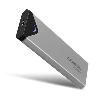   AXAGON EEM2-UG2 USB Type C-3.2 Gen2-M. 2 NVMe fém M. 2 SSD külső ház