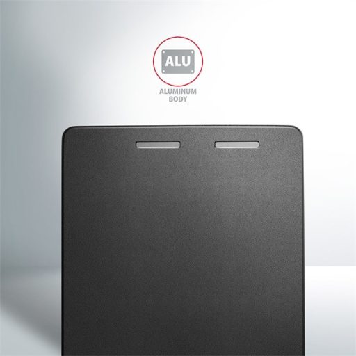 AXAGON RSS-M2B M. 2 SSD ház, fekete