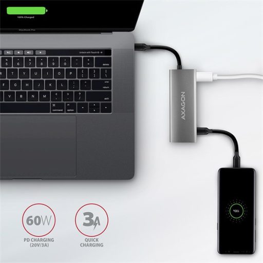 AXAGON HMC-5G2 SuperSpeed USB-C 10 Gbps HUB