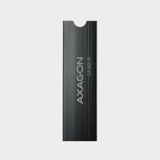 AXAGON CLR-M2L10 passzív M. 2 SSD hűtőborda, fekete
