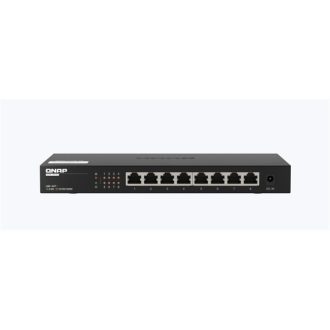   QNAP Switch 8x2500Mbps, Nem Menedzselhető, Asztali - QSW-1108-8T