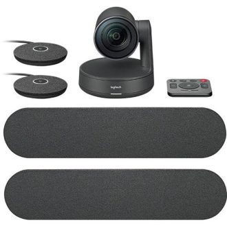   LOGITECH Webkamera - RALLY PLUS Ultra HD Konferencia rendszer, UK/HONG KONG