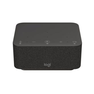   LOGITECH Kiegészítő - Univerzális Dokkoló 3xUSB-C, 2xUSB, 1xDP, 1xHDMI MSFT Teams Tanúsítvánnyal, Grafitszürke