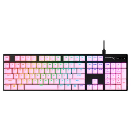 HP HYPERX teljes billentyűkészlet PBT - amerikai lokalizáció - rózsaszín