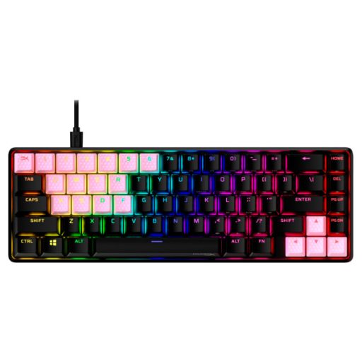 HP HYPERX gumibillentyűk gaming kiegészítőkészlet – amerikai lokalizáció - rózsaszín