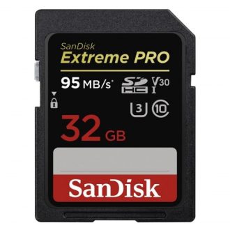   SANDISK 121594, SDHC EXTREME PRO KÁRTYA 32GB, 100/90 MB/s , UHS-I, Class 10, U3, V30