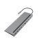 HAMA 200100, USB TYPE-C 10 IN 1 DOKKOLÓ ADAPTER (4x USB-A, 2x HDMI, DP, LAN, USB-C, PD)
