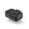 HAMA 201629, HÁLÓZATI TÖLTŐ, 1xQC3.0, 3xUSB, PD/QC, 4 PORT, 33W