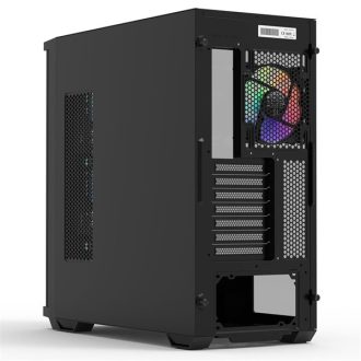   ZALMAN Ház Midi ATX Z10 PLUS Tápegység nélkül, Fekete RGB