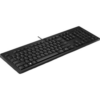 HP vezetékes billentyűzet 125 - fekete, bulk 12db