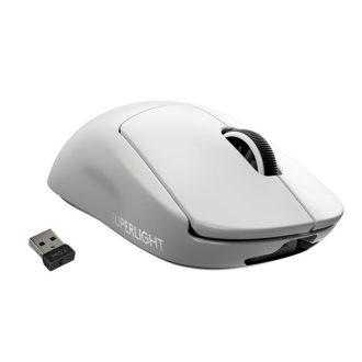   LOGITECH Egér - Pro X Superlight Vezeték Nélküli Gaming, Fehér