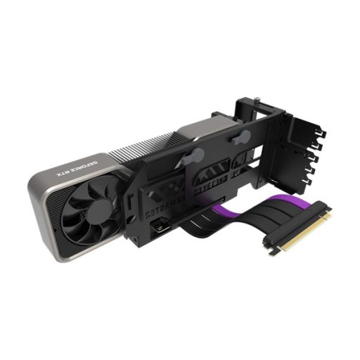 COOLER MASTER Vertikális Videokártya Tartó készlet, fekete