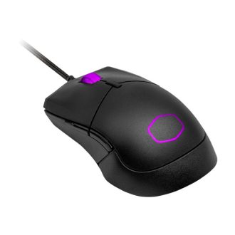   COOLER MASTER Vezetékes Egér MM310 Gaming, Optikai, 6 gombos, 12000dpi, RGB világítás, Ultrakönnyű, Fekete
