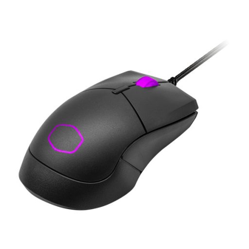 COOLER MASTER Vezetékes Egér MM310 Gaming, Optikai, 6 gombos, 12000dpi, RGB világítás, Ultrakönnyű, Fekete