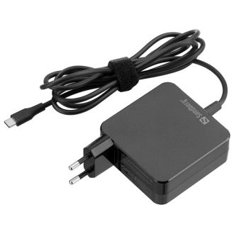 SANDBERG Töltő, USB-C AC Charger PD65W EU 2M