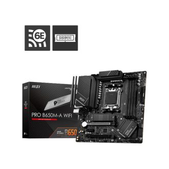 MSI Alaplap AM5 PRO B650M-A WIFI AMD B650, mATX