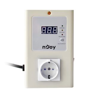  NJOY Relé Royer 16A, Digital display, Időkésleltetési funkció 1xSchuko, 195V-250V