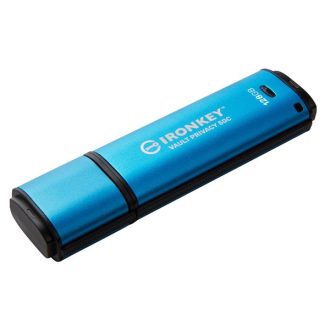   KINGSTON Pendrive 128GB USB-C, IronKey Vault Privacy 50C AES-256 FIPS 197