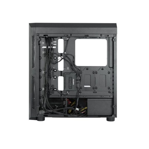 CHIEFTEC Ház Gaming Scorpion 2, ATX, 4x120mm RGB ventilátor, RGB vezérlő, Tápegység nélkül, Edzett Üveg, Fekete