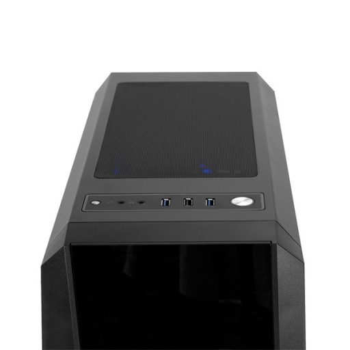 CHIEFTEC Ház Gaming Scorpion 2, ATX, 4x120mm RGB ventilátor, RGB vezérlő, Tápegység nélkül, Edzett Üveg, Fekete