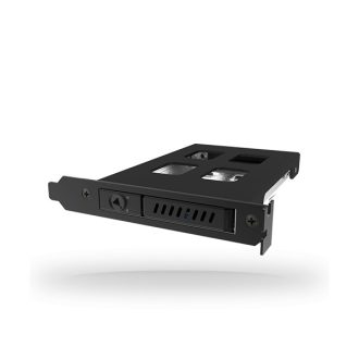   CHIEFTEC SATA Merevlemez keret, PCI-slot, 1x2,5" SATA HDD, Fekete