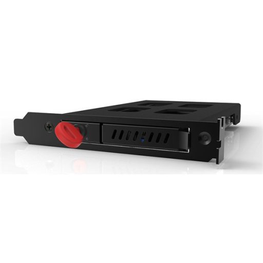 CHIEFTEC SATA Merevlemez keret, PCI-slot, 1x2,5" SATA HDD, Fekete