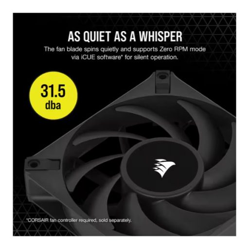 CORSAIR Rendszerhűtő Ventilátor, AF120 ELITE, 12cm, fekete