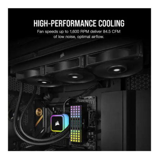 CORSAIR Rendszerhűtő Ventilátor, AF140 ELITE, 14cm, fekete