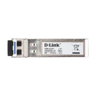   D-LINK Switch SFP+ Modul 10GBase-LR + LC adóvevő, DEM-432XT/10 (10-PACK)