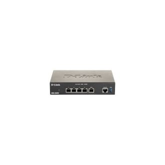   D-LINK Vezeték nélküli VPN Router 1xWAN(1000Mbps) + 4xLAN(1000Mbps) + 1xUSB, DSR-250V2/E
