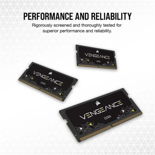 CORSAIR NB Memória VENGEANCE DDR4 16GB 3200MHz CL22, fekete