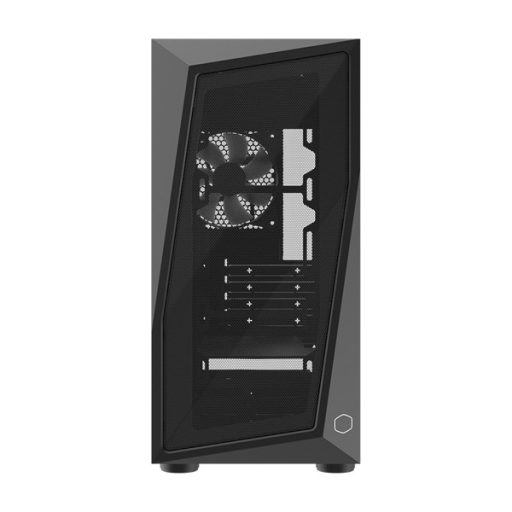 COOLER MASTER Ház Mini Tower ATX CMP 320L, 1db Ventilátorral, Tápegység nélkül, Üvegfalú, Fekete