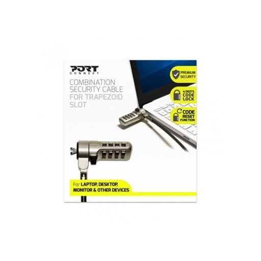 PORT DESIGNS SECURITY CABLE COMBINATION - NOBLE WEDGE ©