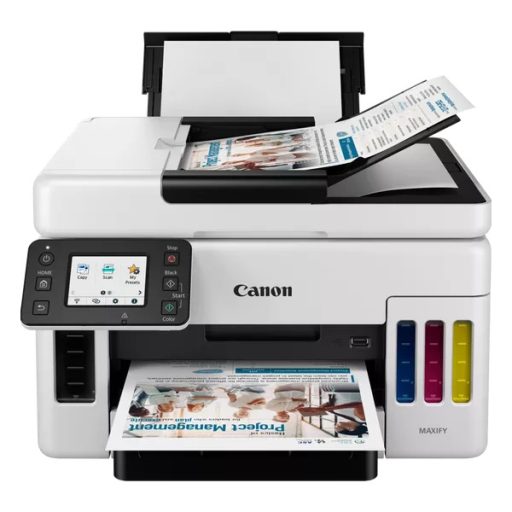 CANON Tintasugaras MFP 3in1 MAXIFY MEGATANK GX6040, A4, FF 24 k/p, SZ 15,5 k/p, 600x1200dpi, duplex, USB/LAN/WiFi, ADF