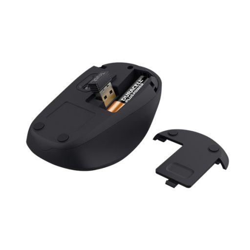 TRUST 24549, Yvi+ Silent Wireless Mouse, Black