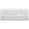 LOGITECH Billentyűzet - K650 Signature Vezeték Nélküli & Bluetooth Piszkosfehér, HUN