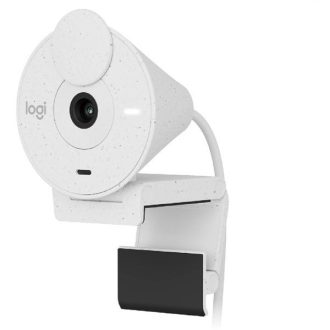   LOGITECH Webkamera - BRIO 300 HD 1080p Mikrofon USB-C, Piszkosfehér