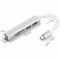 BLACKBIRD USB 3.0 Type-c multiport hub 5in1 3xUSB3.0, SD, TF, ezüst