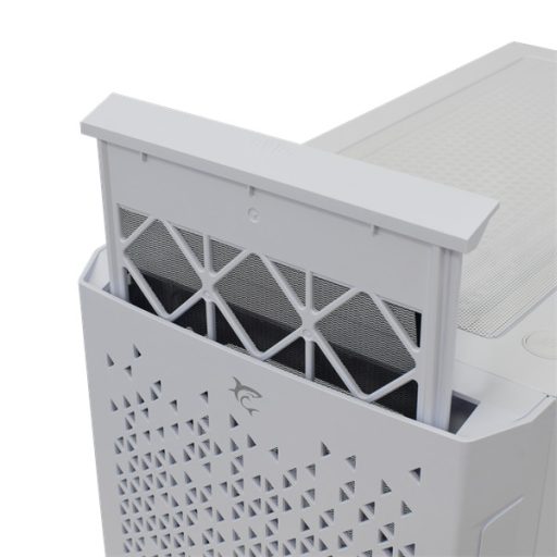 WHITE SHARK BULLET-WHITE GCC-2303 Számítógép ház, fehér, ATX mid Tower ATX / M-ATX / ITX