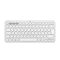 LOGITECH Billentyűzet - Pebble Keys 2 K380s Vezeték Nélküli & Bluetooth Piszkosfehér, US