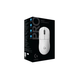   LOGITECH Egér - G Pro X SUPERLIGHT  2 Vezeték Nélküli Gaming LIGHTSPEED, Fehér