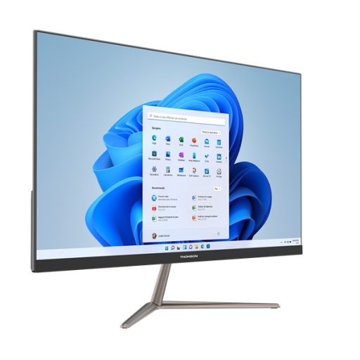 THOMSON AIO 23.8" All-in-One FHD, Intel® Core™ I3-10110U, 8GB, 512GB SSD, Windows 11 HOME, Wireless Mouse + KB, Black