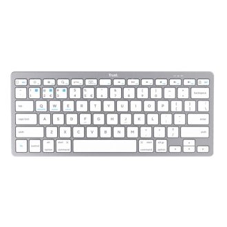   TRUST Basics Vezeték nélküli billentyűzet 24651- ezüst (US)