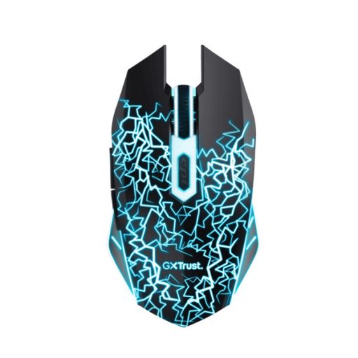 TRUST Basics Gaming vezeték nélküli egér 24750  (Wireless Gaming Mouse)-Black