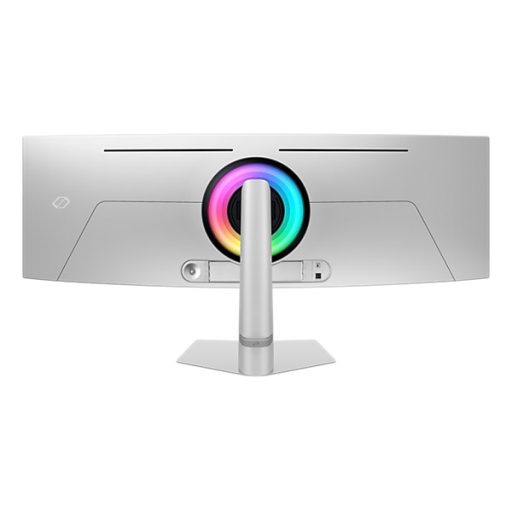 SAMSUNG Ívelt Gaming 240Hz OLED monitor 49" G93SD, 5120x1440, 32:9, 250cd/m2, 0.03ms, HDMI/MicroHDMI/DP