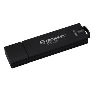   KINGSTON Pendrive 128GB, IronKey D500S AES-256 FIPS 140-3 Lvl 3